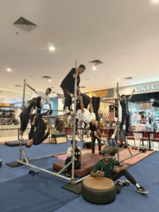 Adult Parkour Traceur athletes
